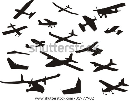 Plane Vectors - 31997902 : Shutterstock