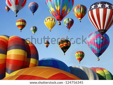 Hot Air Balloon Mass Ascension
