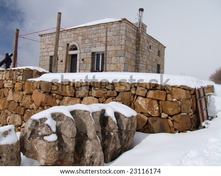 snow house , Lebanon