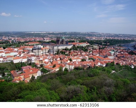 Prague , Park view