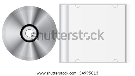 blank cd box