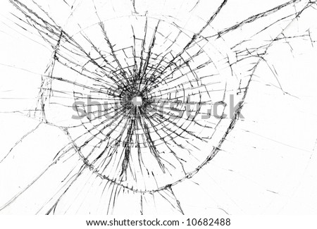 broken glass wallpaper. of cracked glass