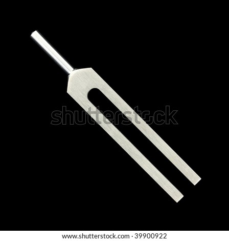 tuning fork clipart. stock photo : Tuning fork