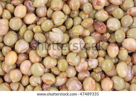 Close view of pigeon peas