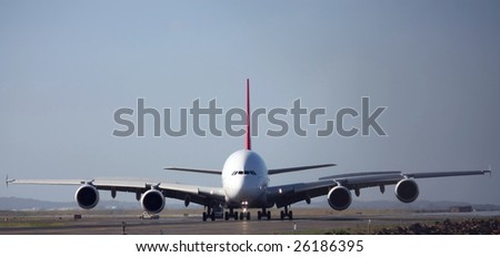 Airplane From Front