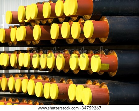 pipes with insulation
