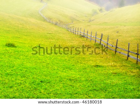Fence and Field in England