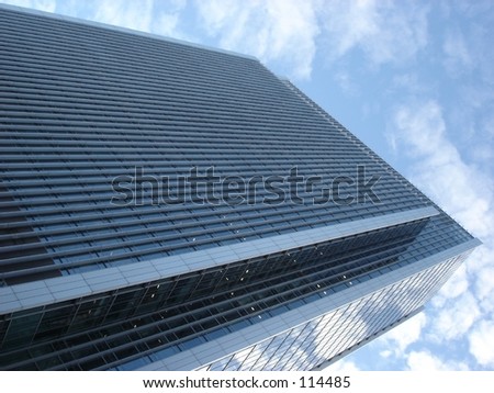skyscraper  worm\'s eye view