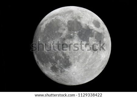 Full Moon Background, Full moon Earth's natural satellite.