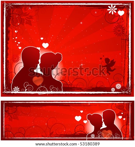stock vector Valentine 39s day background wedding card