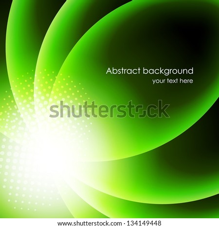 Abstract background in green color Abstract background in green color