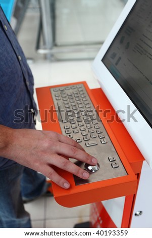 orange keyboard