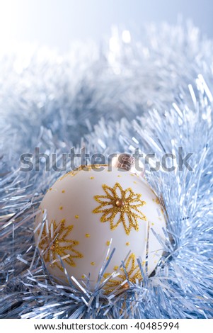 Christmas decorations into soft material