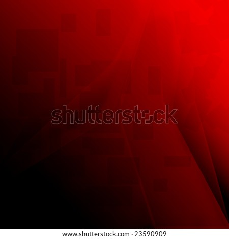 Techno abstract background with red and black colors