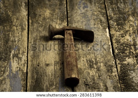 Old hammer