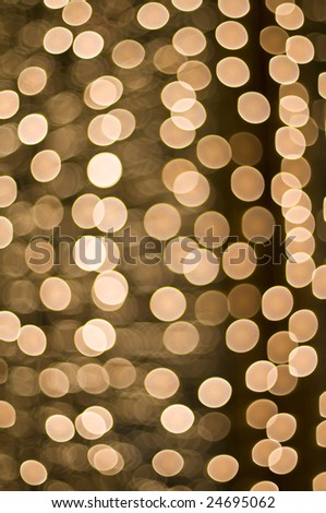 Abstract golden glow light background