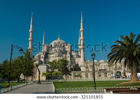 The Blue Mosque in Istanbul, Turkey