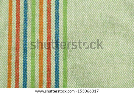 Full frame take of a  green dish towel