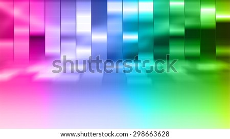 Rainbow or colourful of an abstract texture design background or wallpaper.