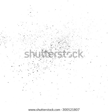 Dust particle and dirt textures on a white background