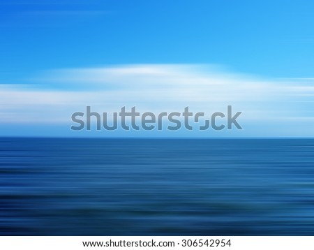 Motion blur of landscape or water background and wallpaper.