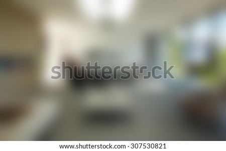 Blurred beautiful modern living room/sitting room background