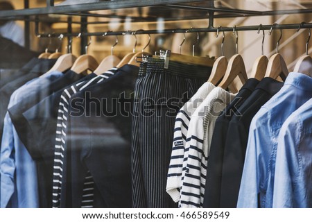 Women clothing store in Milan, Italy