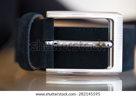 Strap background foreground belt leather