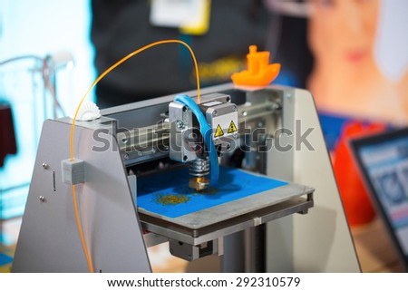 3D printer print production