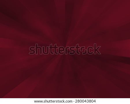 Bright red bright background with reflection