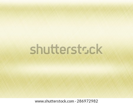 Metal background or texture of brushed steel plate with reflections gold Iron plate and shiny