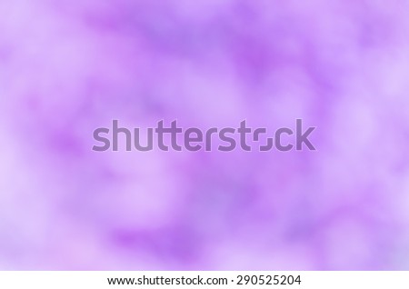 Violet abstract bokeh background from nature environment
