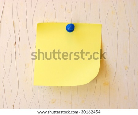 yellow note pad