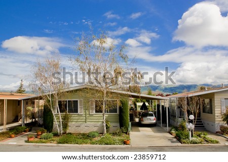 mobile home in a senior park in san jose california