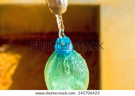 mineral water fountain