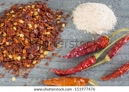 chili powder,fruits and chili salt