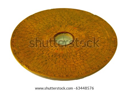 stock photo : chinese antique compass