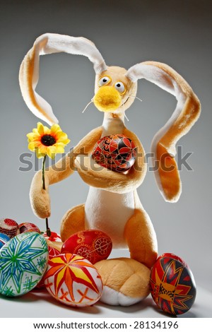 funny easter pictures. stock photo : Funny Easter