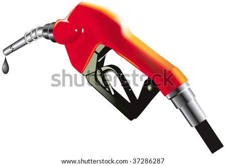 gas pump vector. stock vector : Fuel pump