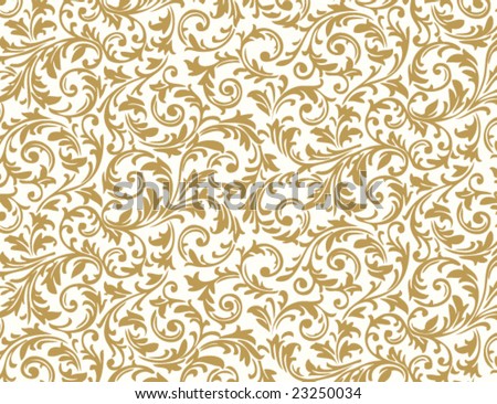 Vector Pattern on Seamless Floral Pattern Stock Vector 23250034   Shutterstock