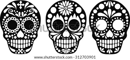 Download Skulls Black Wallpaper 1920x1080 | Wallpoper #410890