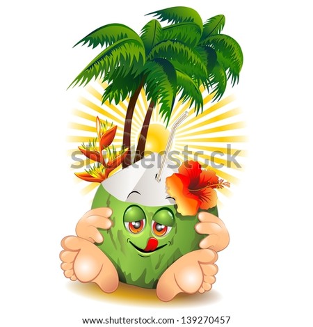 Coconut tree cartoon Images - Search Images on Everypixel