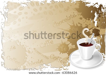 Coffee Cup Menu