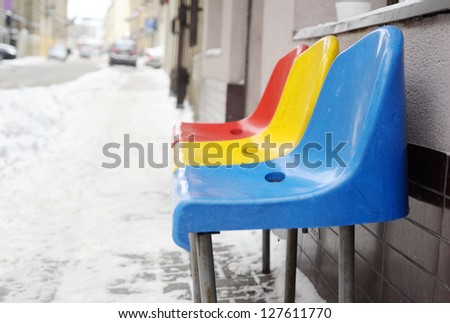 Nice colorful chairs
