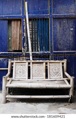 Old bamboo furniture