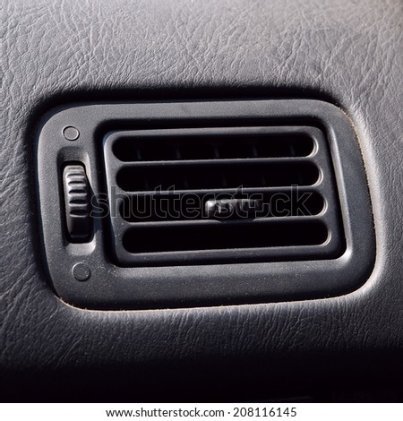 air conditioning in the car