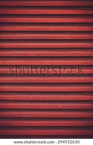 Painted metal container wall. Container wall background.