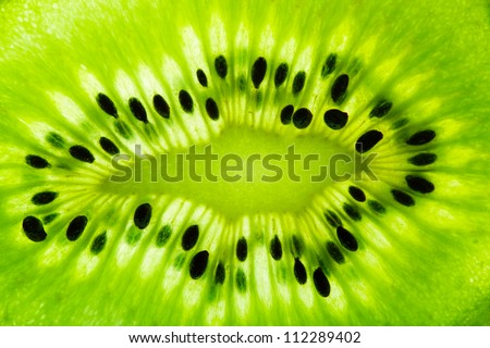 kiwi close-up