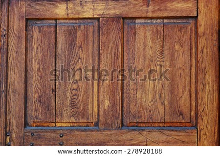 Wood Paneling with Two squares, background