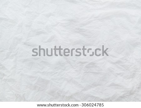 White creased paper rough parch recycled background texture